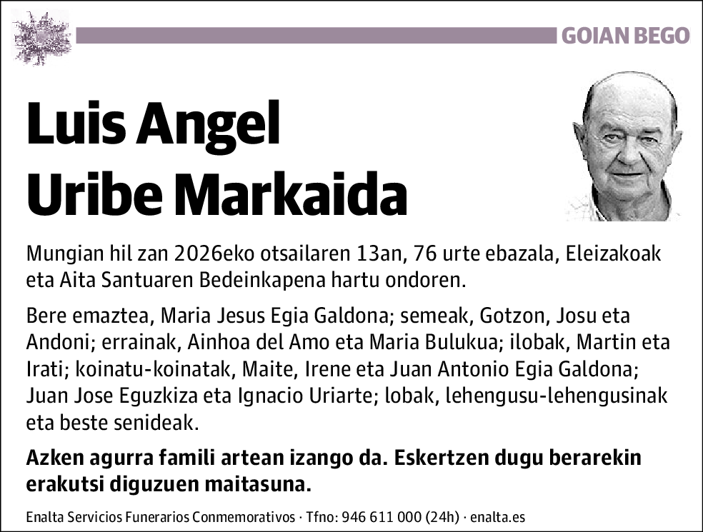 Luis Ángel Uribe Markaida