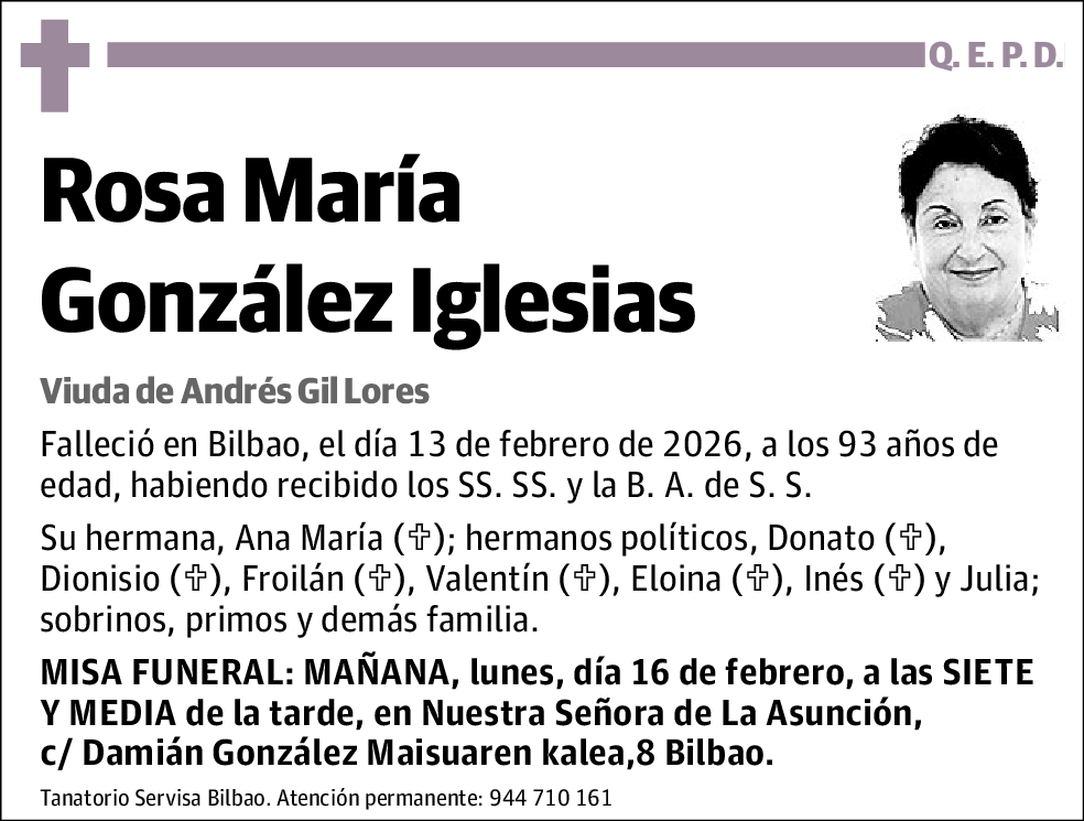 Rosa María González Iglesias