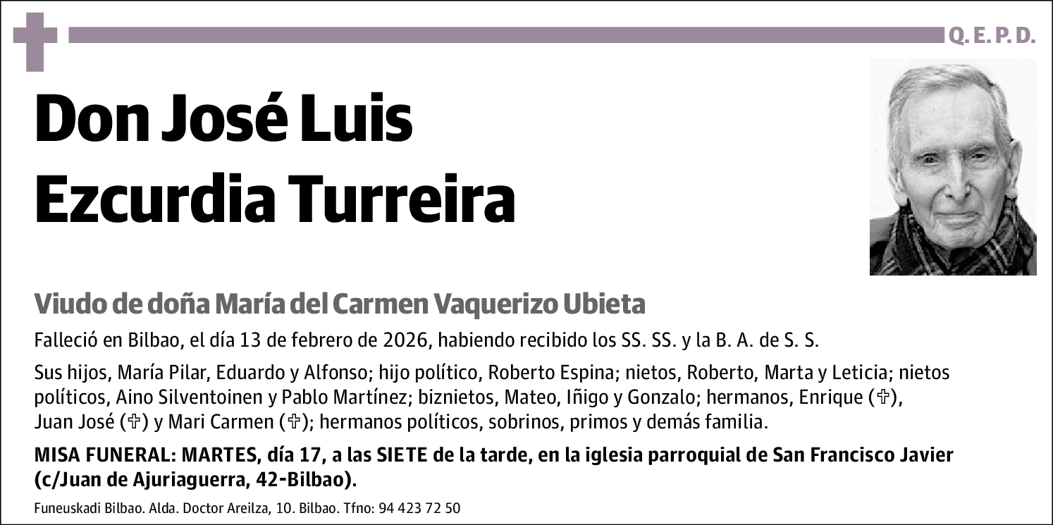 Jose Luis Ezcurdia Turreira
