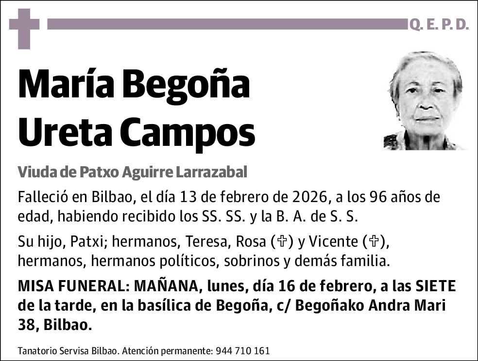 María Begoña Ureta Campos