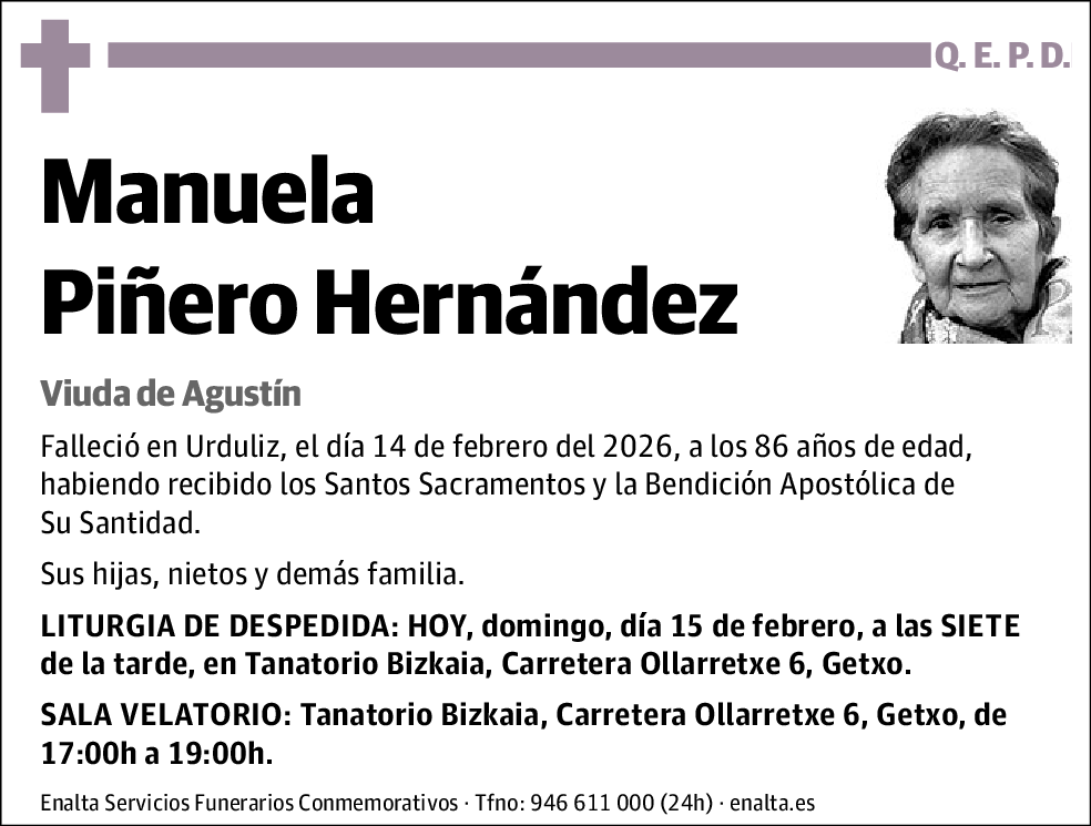 Manuela Piñero Hernández