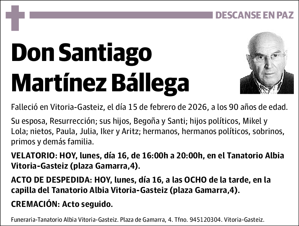 Santiago Martínez Bállega