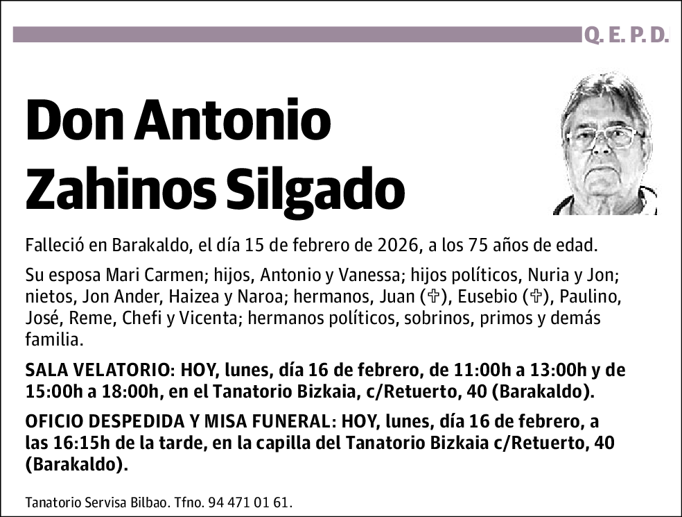 Antonio Zahinos Sirgado