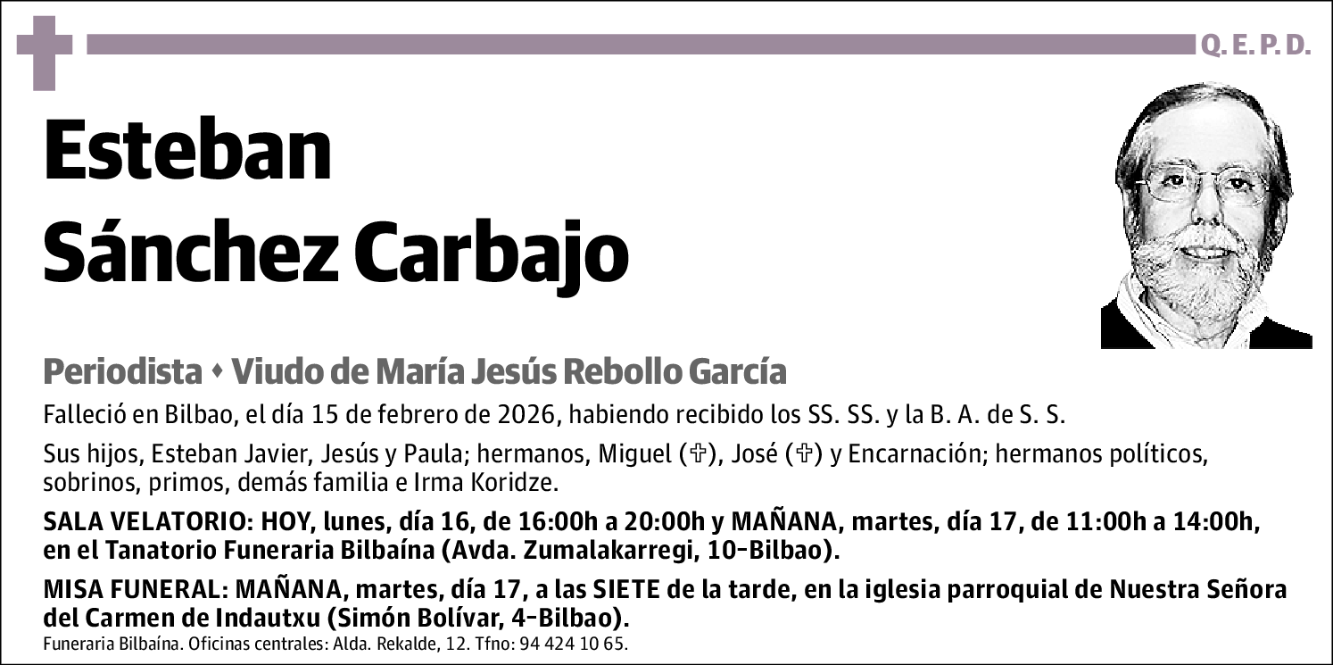 Esteban Sánchez Carbajo