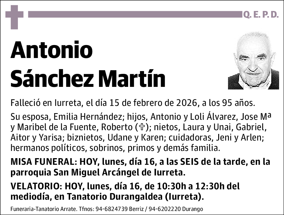 Antonio Sánchez Martín