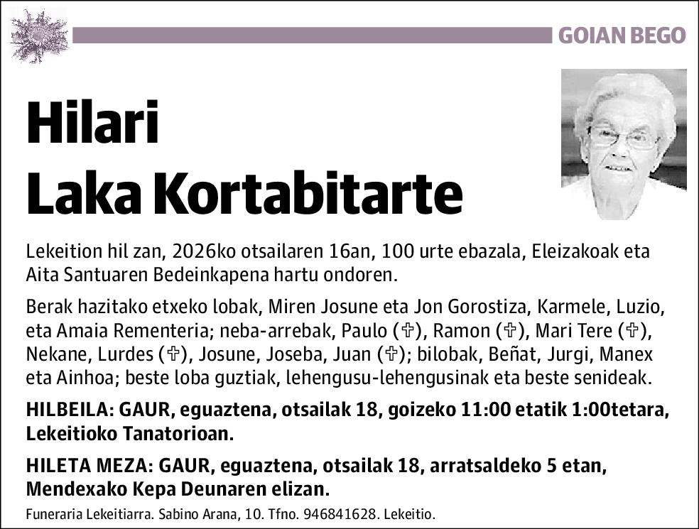 Hilari Laka Kortabitarte