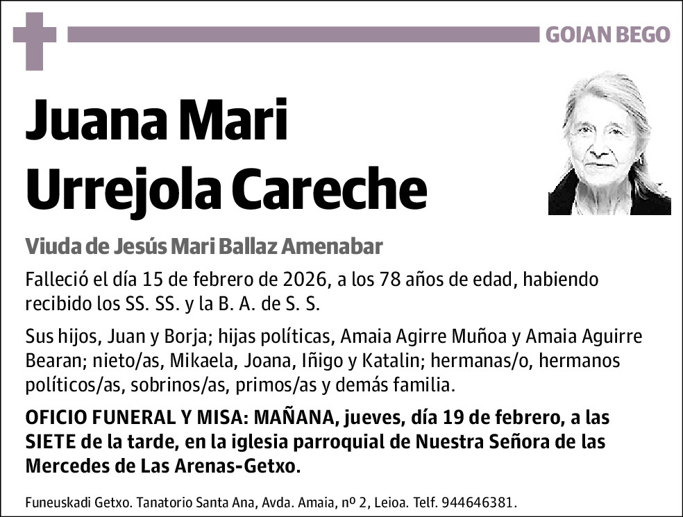 Juana Mari Urrejola Careche