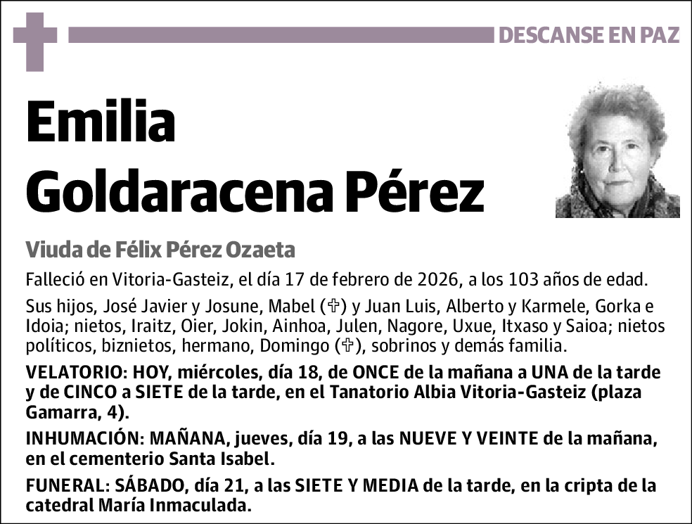 Emilia Goldaracena Pérez