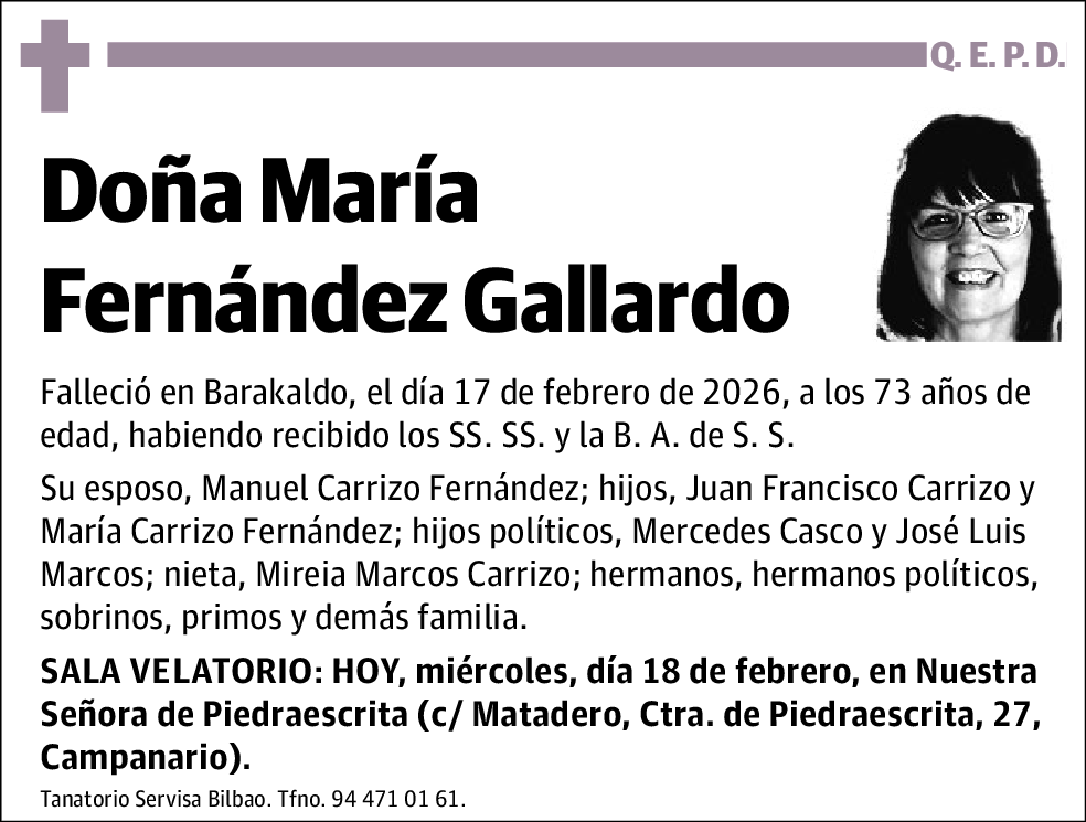 María Fernández Gallardo