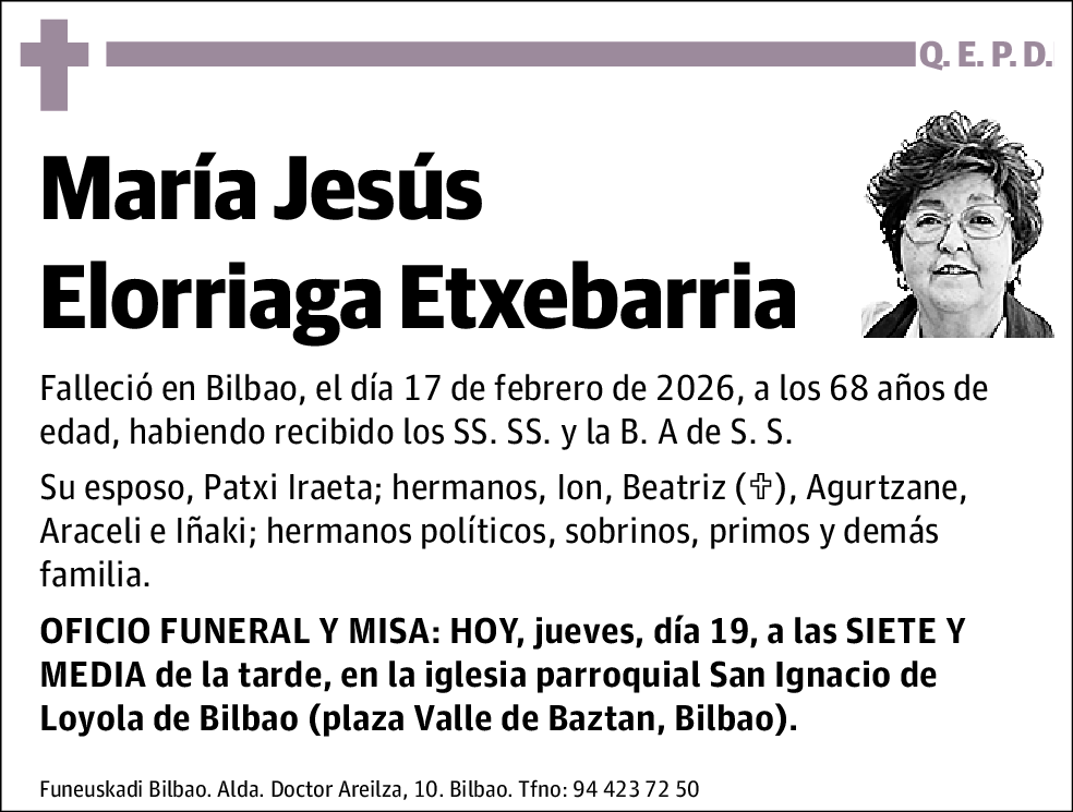 María Jesús Elorriaga Etxebarria
