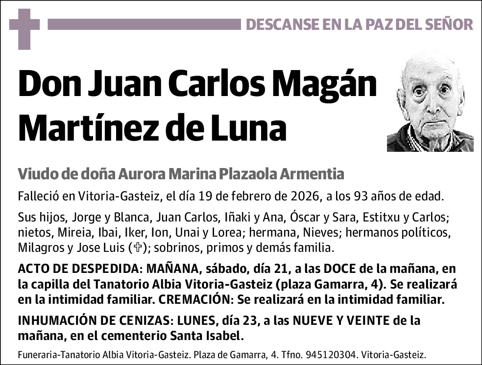 Juan Carlos Magán Martínez de Luna