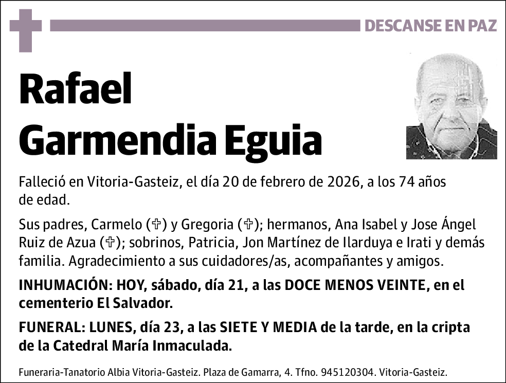Rafael Garmendia Eguia