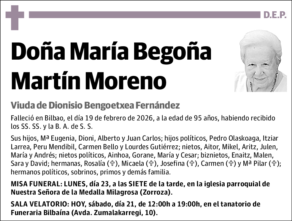 María Begoña Martín Moreno