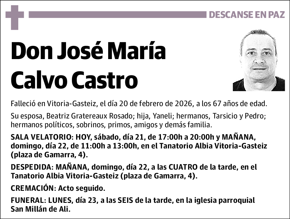 José María Calvo Castro