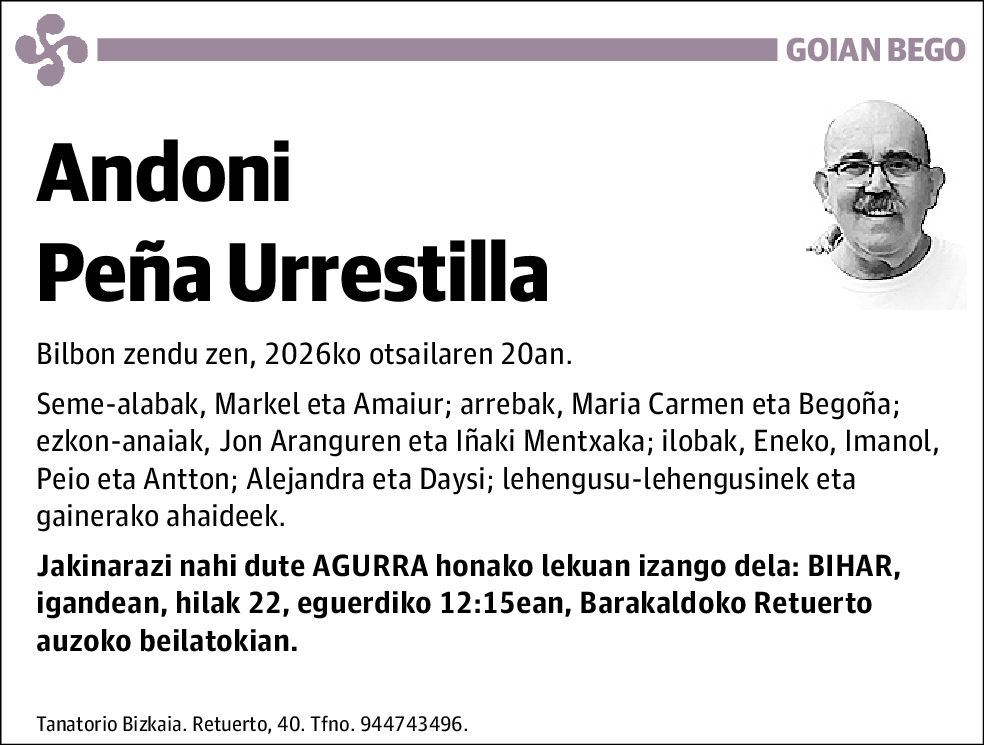 Andoni Peña Urrestilla