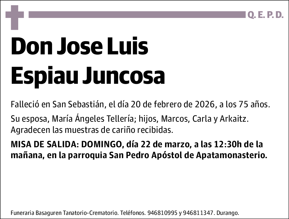 Jose Luis Espiau Juncosa