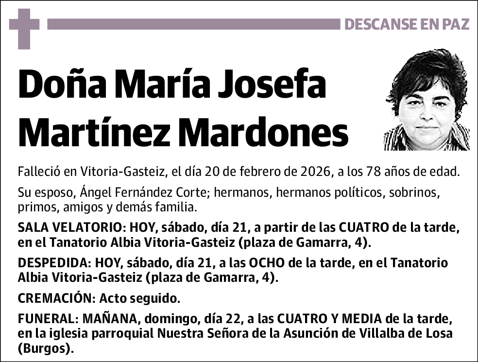 María Josefa Martínez Mardones