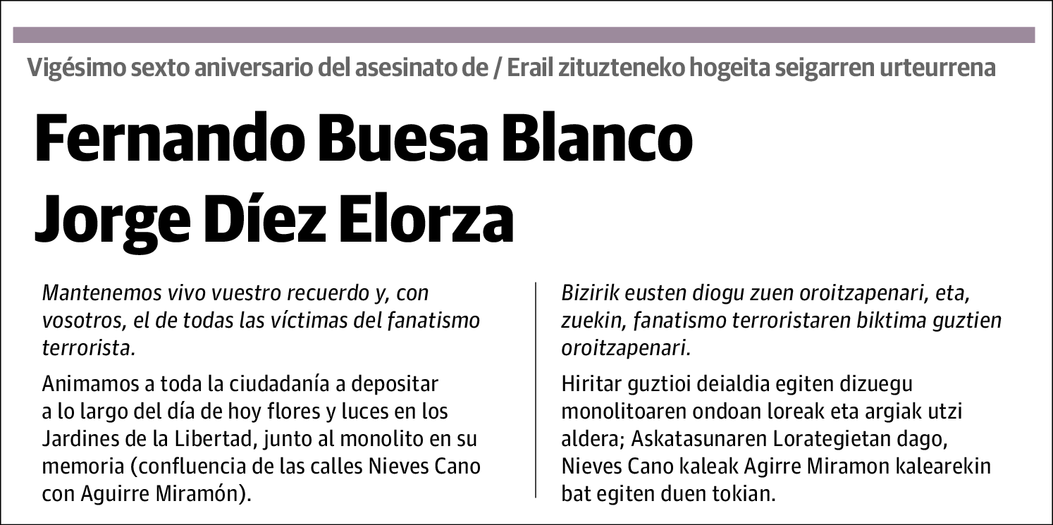 Fernando Buesa Blanco / Jorge Diez Elorza