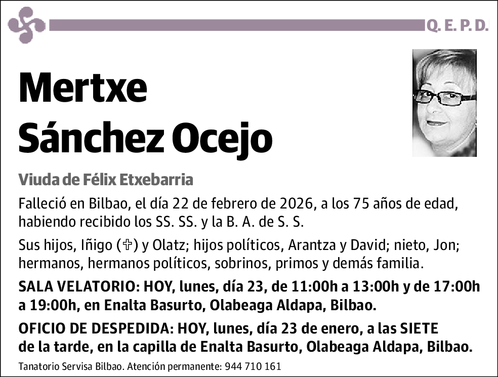 Mertxe Sánchez Ocejo