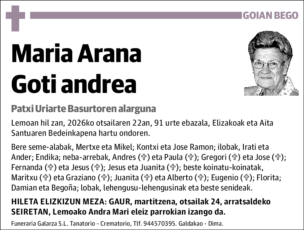 Maria Arana Goti