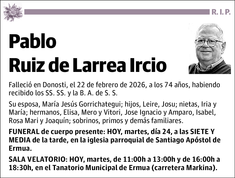 Pablo Ruiz de Larrea Ircio