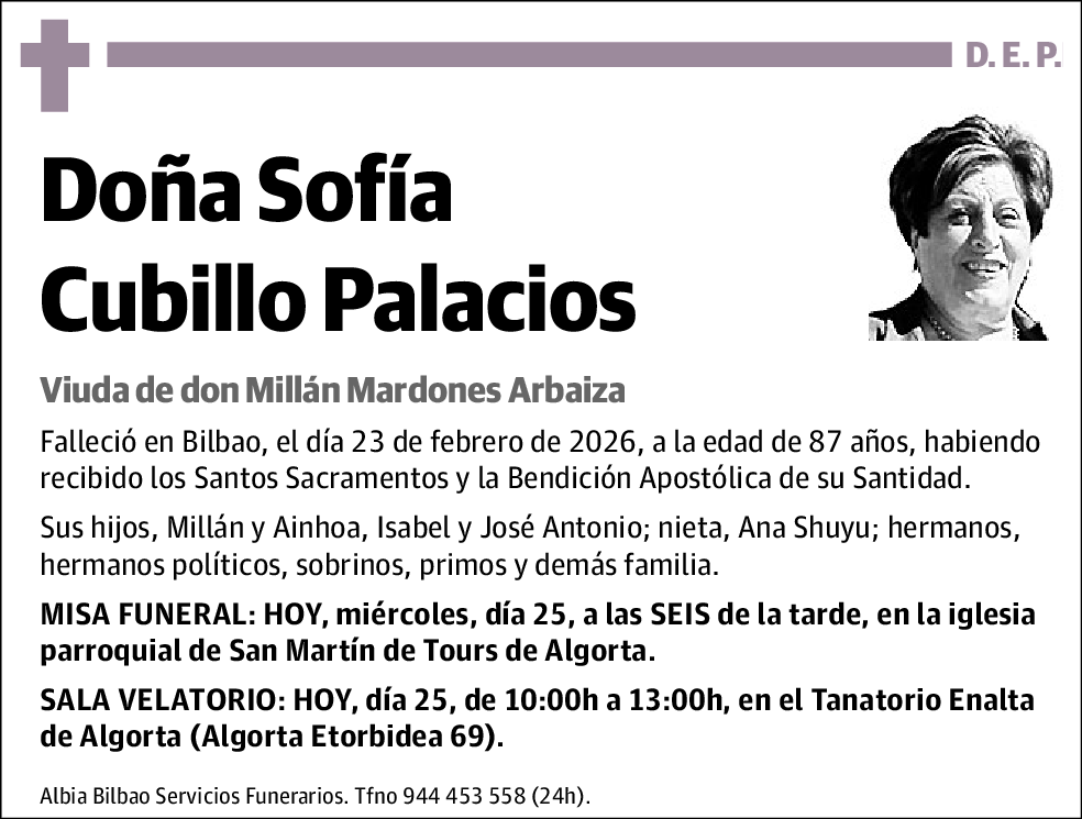 Sofía Cubillo Palacios