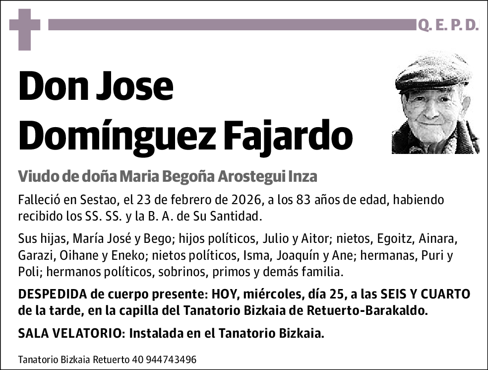 Jose Domínguez Fajardo