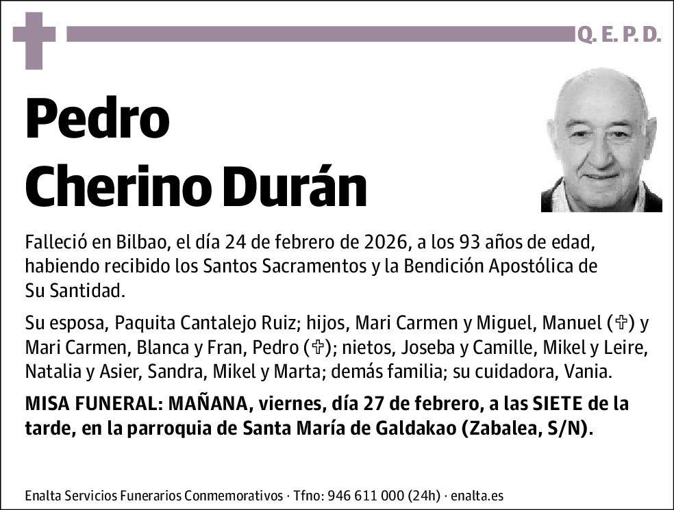 Pedro Cherino Durán
