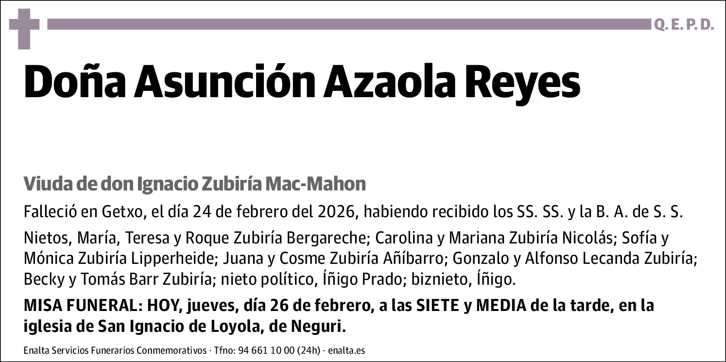 Asunción Azaola Reyes