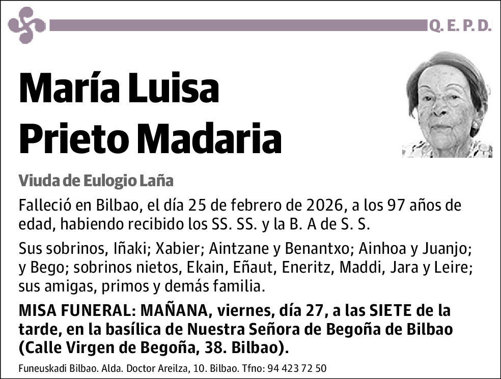 María Luisa Prieto Madaria