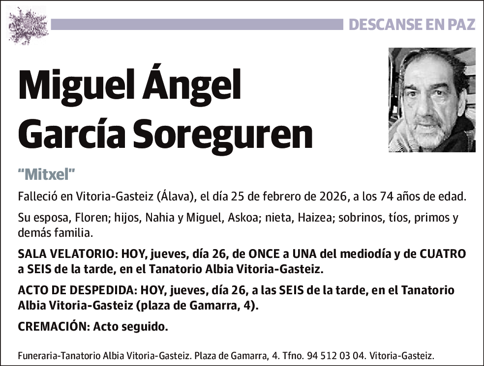 Miguel Ángel García Soreguren