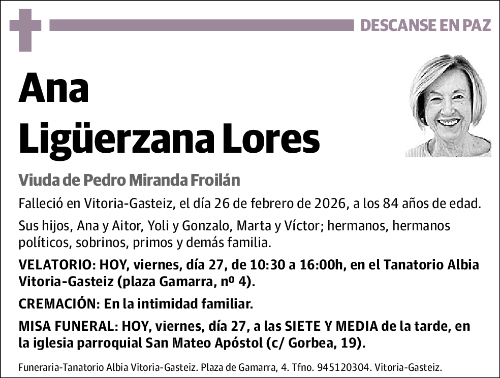 Ana Ligüerzana Lores