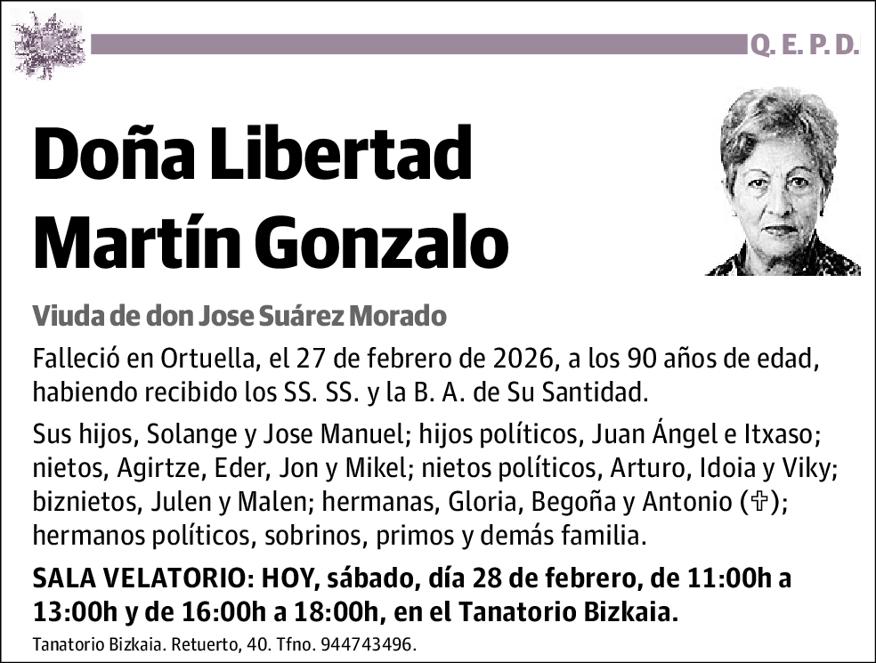 Libertad Martín Gonzalo