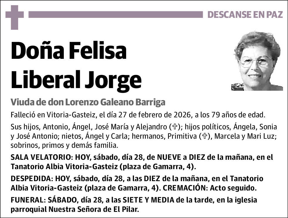 Felisa Liberal Jorge