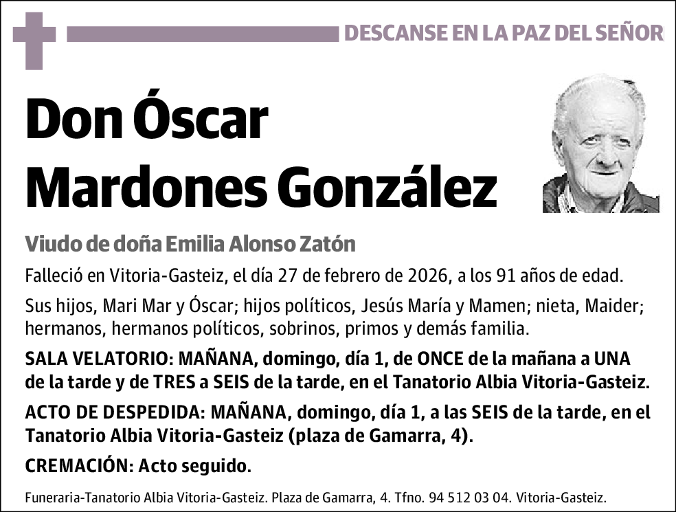 Óscar Mardones González