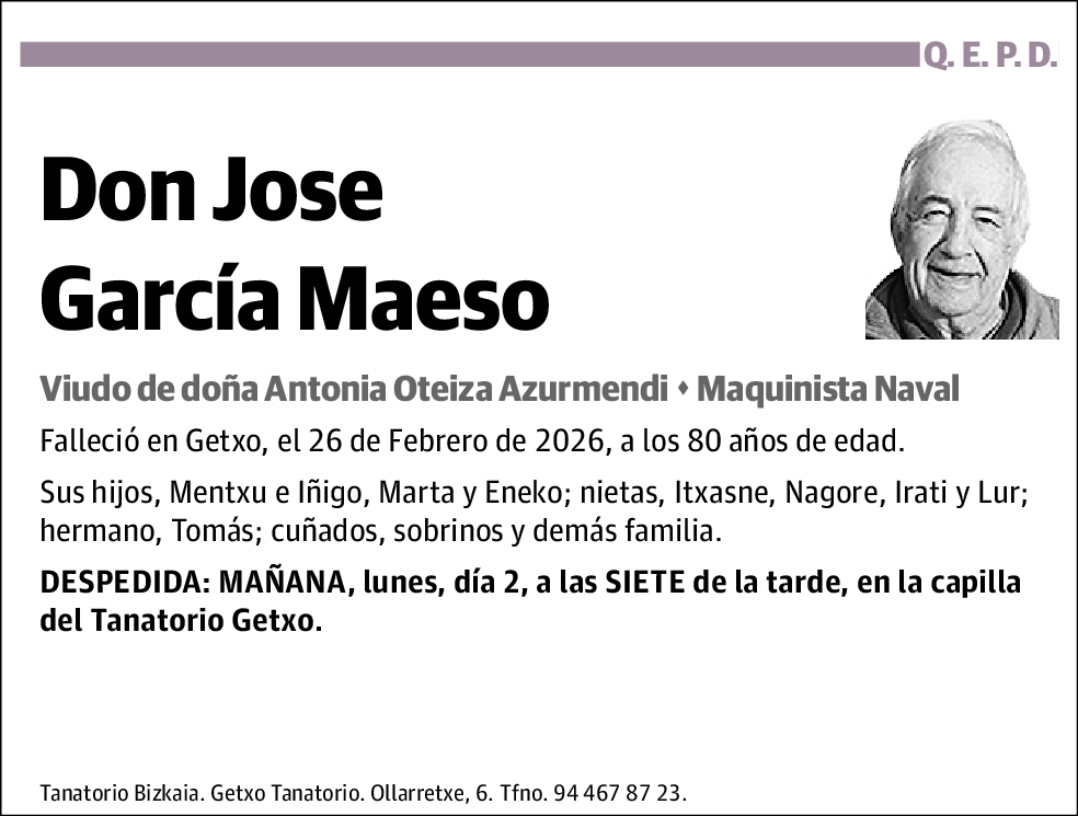 Jose García Maeso