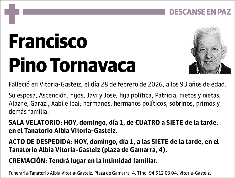 Francisco Pino Tornavaca