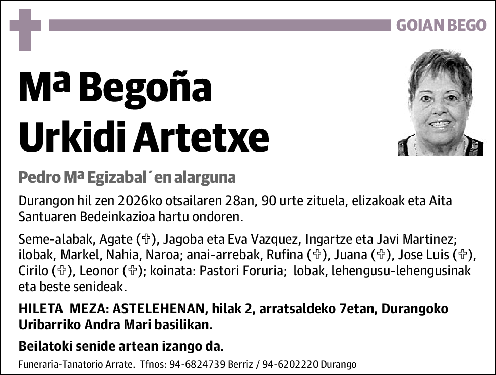 Begoña Urkidi Artetxe