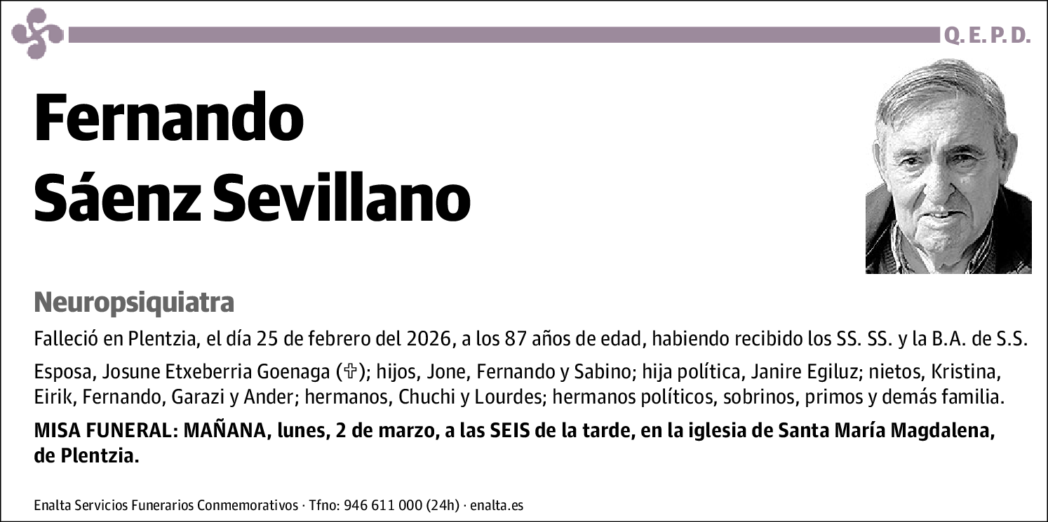 Fernando Sáenz Sevillano