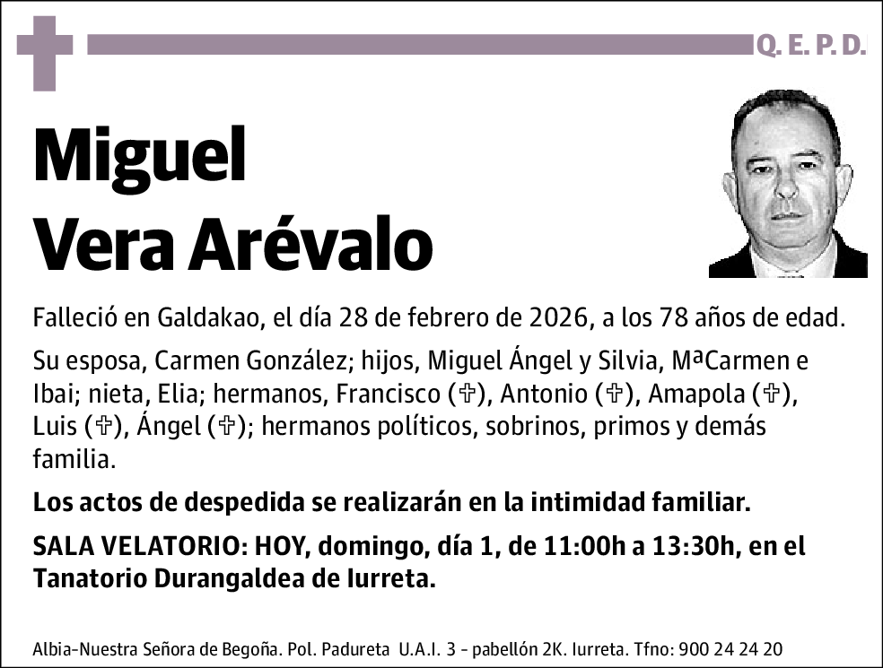 Miguel Vera Arévalo