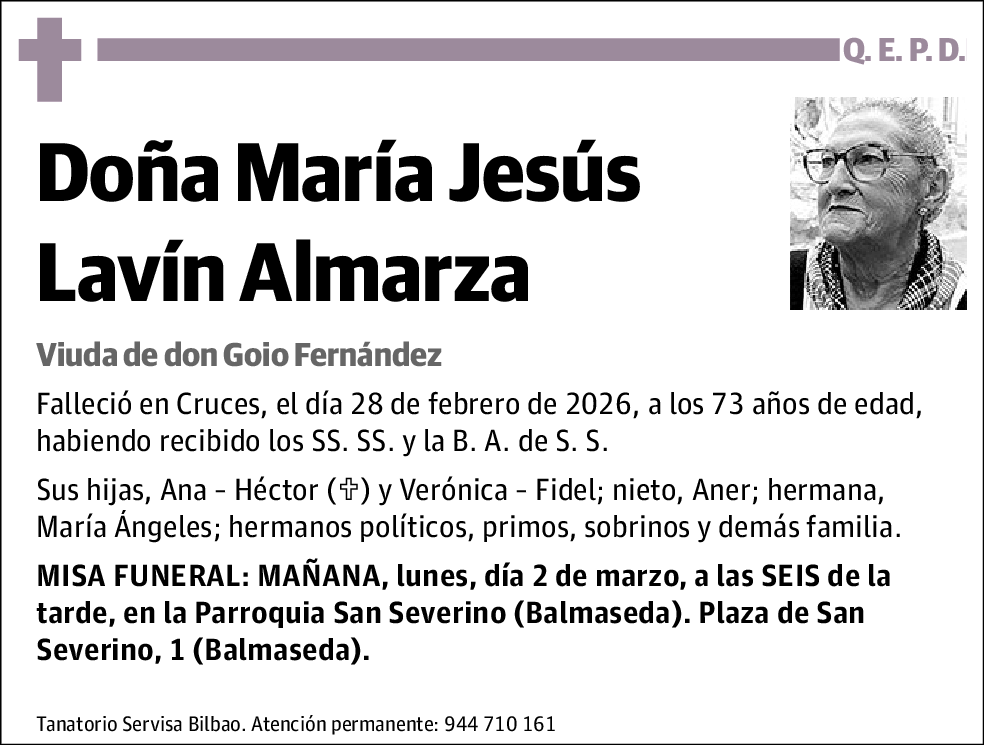 María Jesús Lavín Almarza