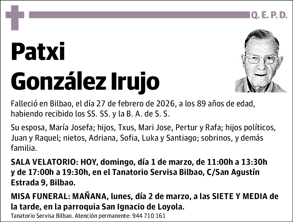 Patxi González Irujo