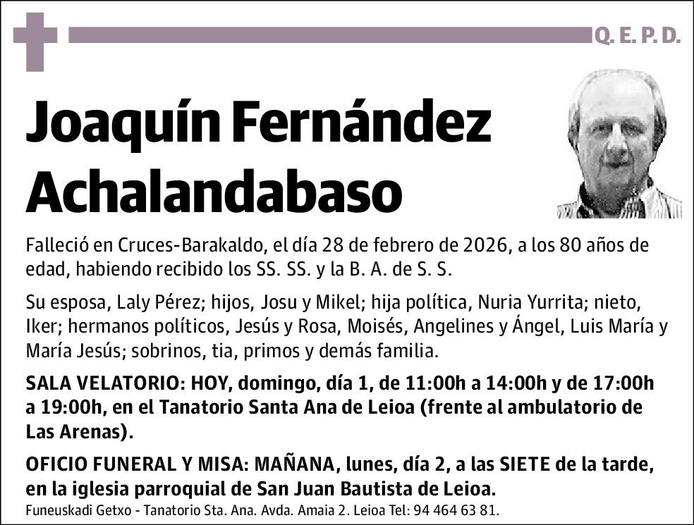 Joaquín Fernández Achalandabaso