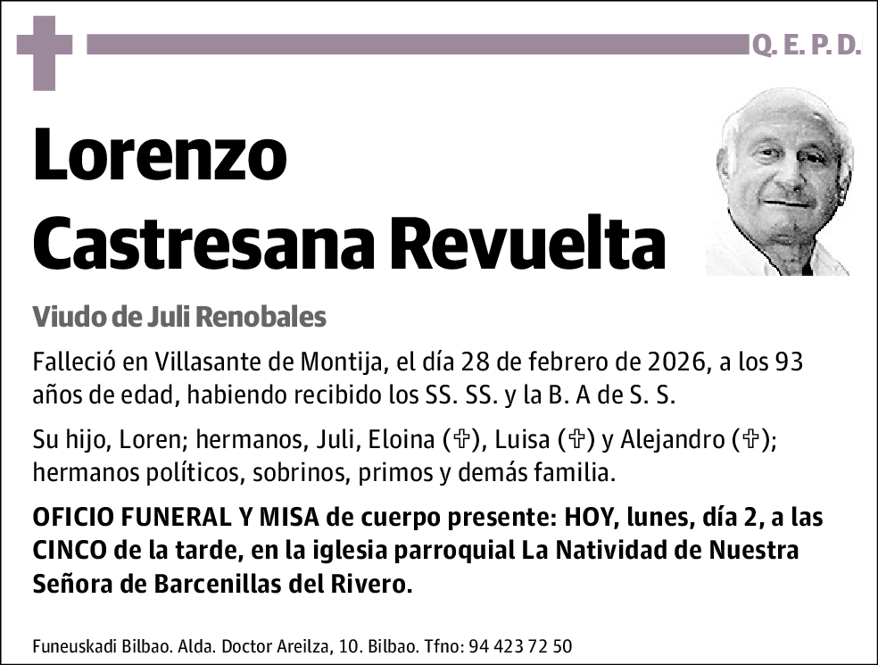 Lorenzo Castresana Revuelta