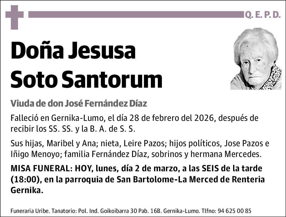 Jesusa Soto Santorum