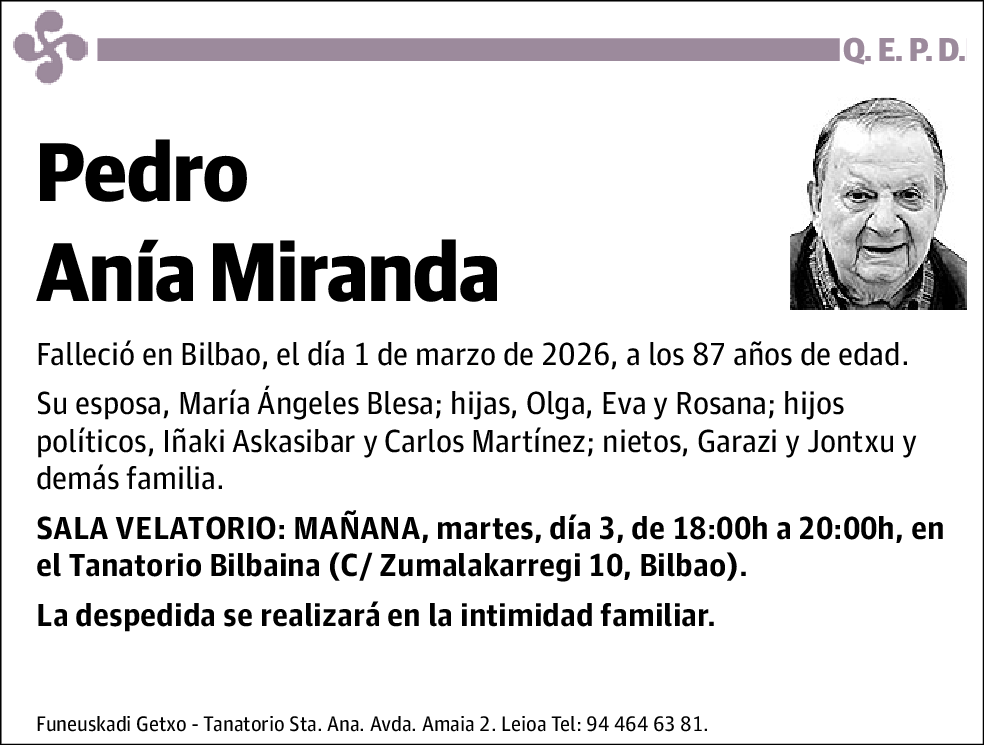 Pedro Anía Miranda