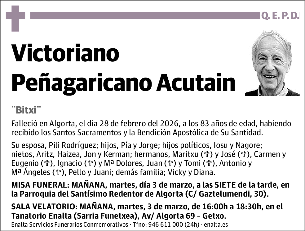 Victoriano Peñagaricano Acutain