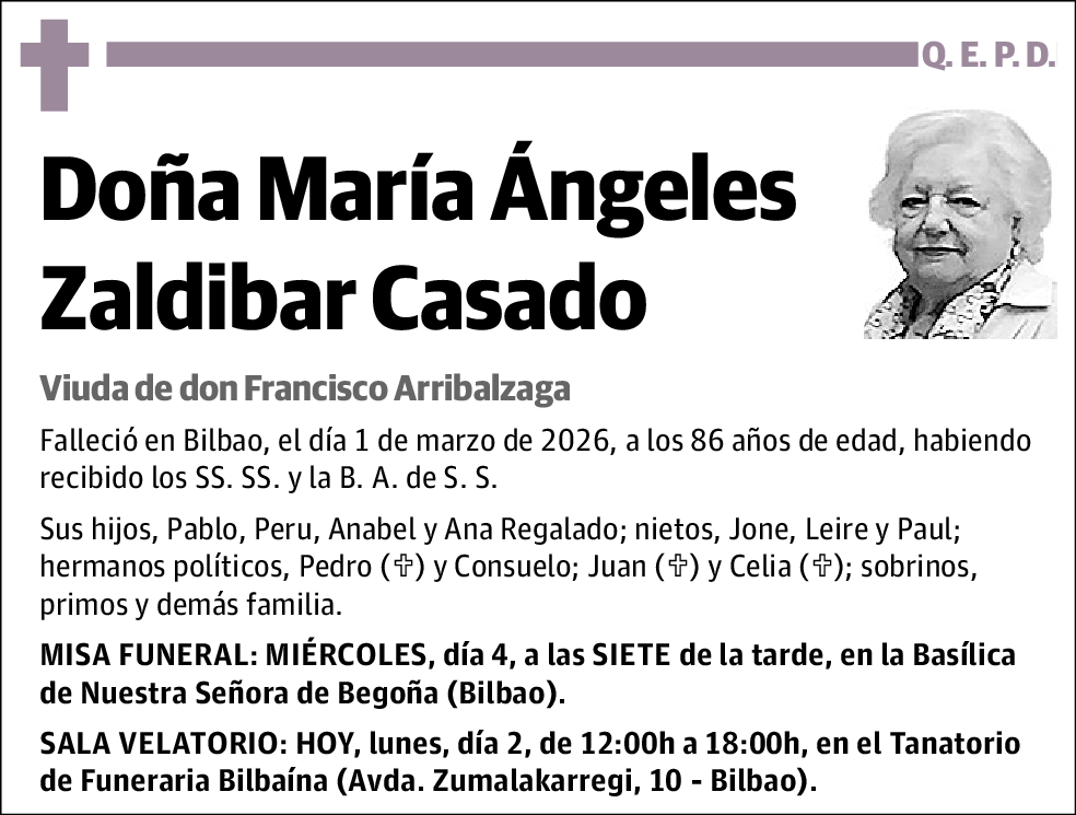 María Ángeles Zaldibar Casado