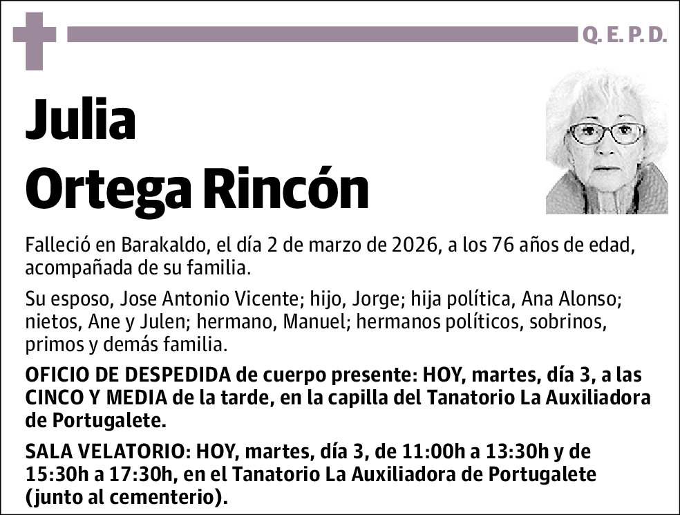 Julia Ortega Rincón