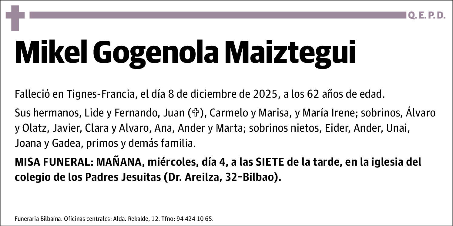 Mikel Gogenola Maiztegui